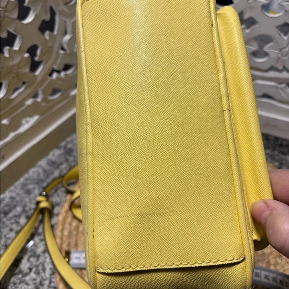 Guess Yellow Mini Backpack - Picture 10 of 11